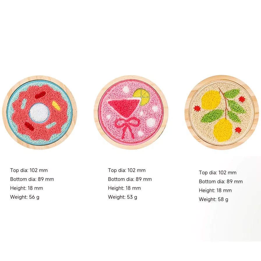 Drăguț capac de lemn ecologic realizat manual