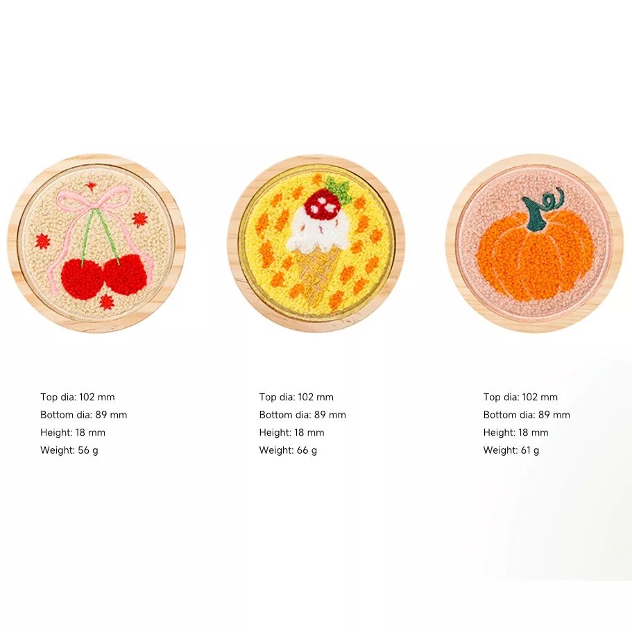 Drăguț capac de lemn ecologic realizat manual