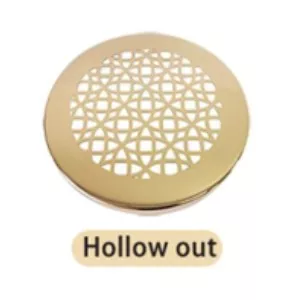 Capacul borcanului cu lumânări de staniu gol