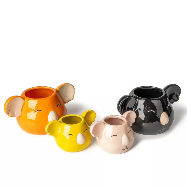 Suporturi de lumânări din ceramică în formă de Koala