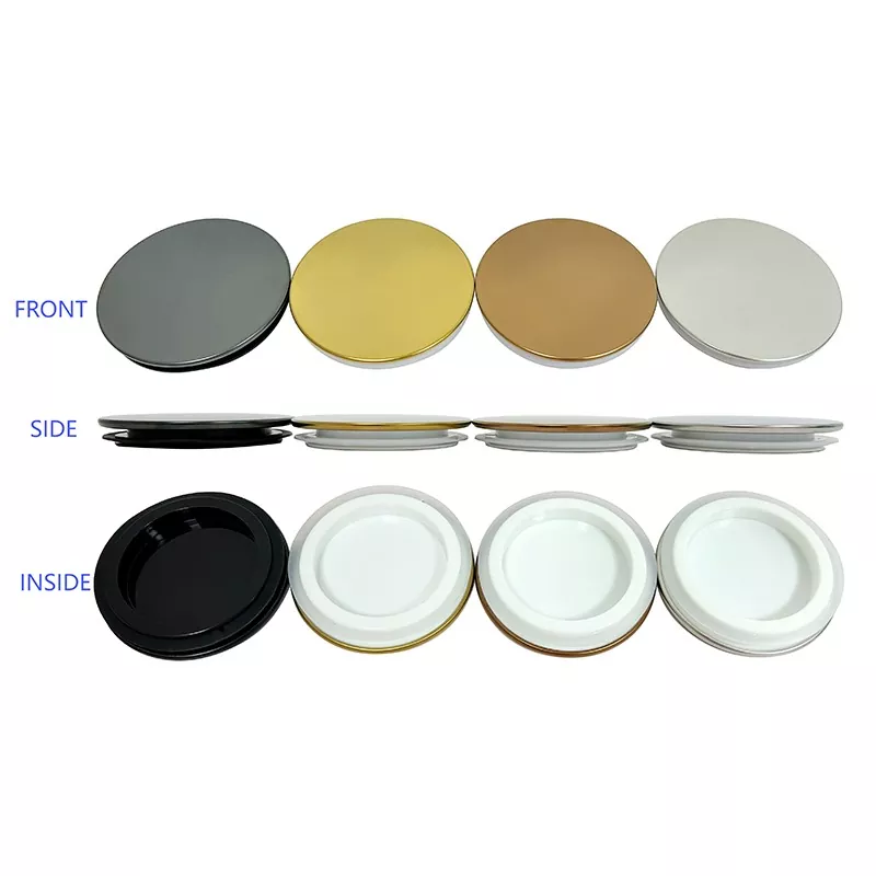 Capacul borcanului cu oțel inoxidabil cu laser