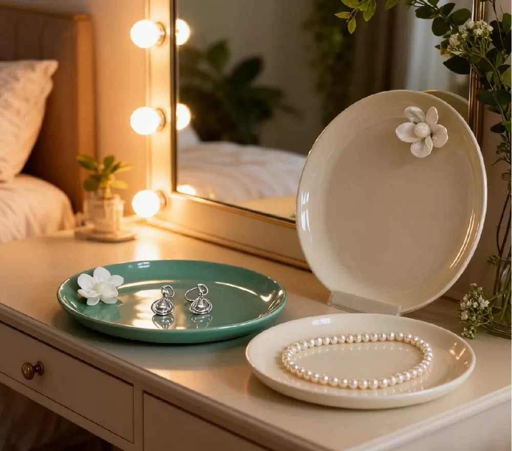 Vasă minimalistă pentru bijuterii din ceramică Insta