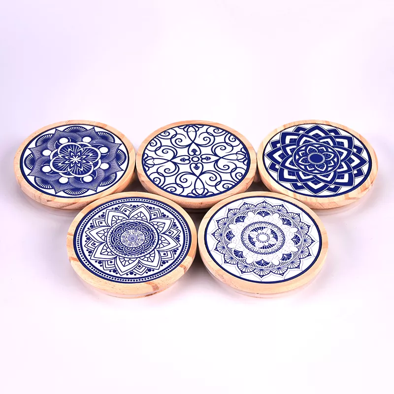 Capacul de lemn de imprimare personalizat